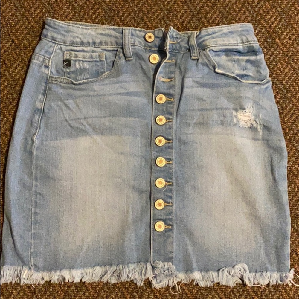 Jean skirt
